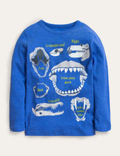 Load image into Gallery viewer, NWT Mini Boden Educational Glowing in the Dark T-shirt
