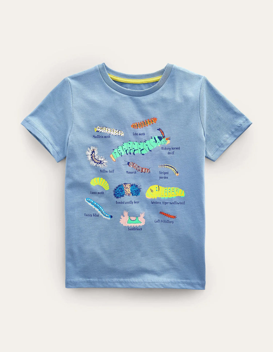 NWT Mini Boden  Insects Educational T-shirt