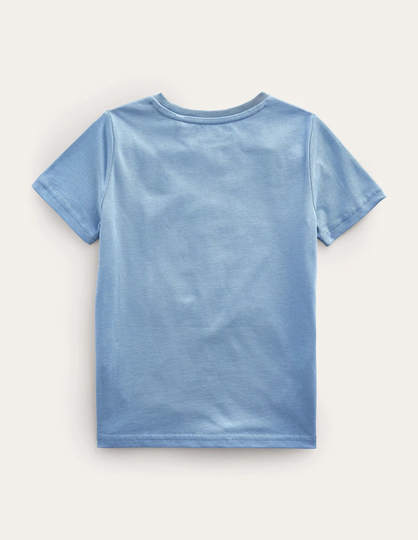 Mini Boden T-shirt Bambino Blu Zaffiro Con Giraffa - Jersey Cotone Leggero - Nuova Senza Etichetta