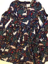 Load image into Gallery viewer, NWT Mini Boden HP line Forbidden Forest Dress
