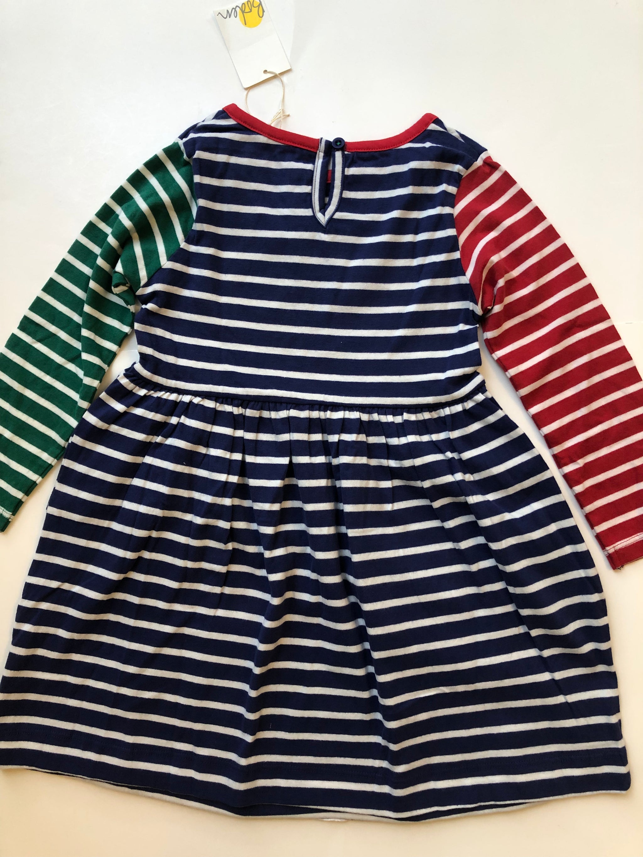 mini boden hotchpotch dress NEW Mini Boden Festive Appliqué Hotchpotch Dress