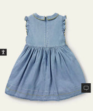 Load image into Gallery viewer, NWT Mini Boden Smocked Woven Dress
