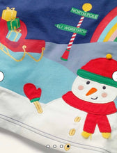Load image into Gallery viewer, NWT Mini Boden Christmas Scene T-Shirt
