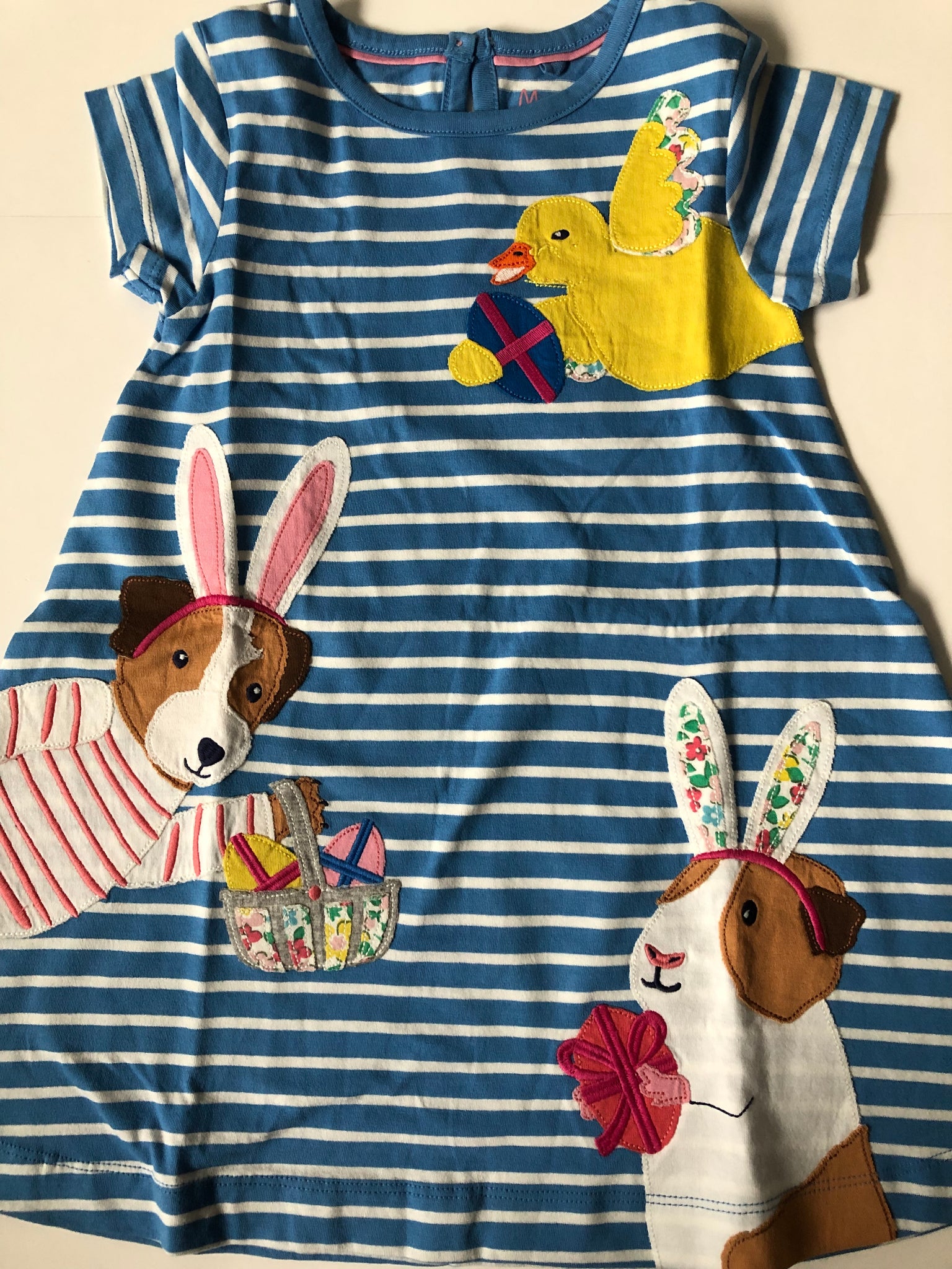 mini boden bunny dress Girl's Mini Boden Dancing Rabbits Appliqu Dress, Size 6-7Y