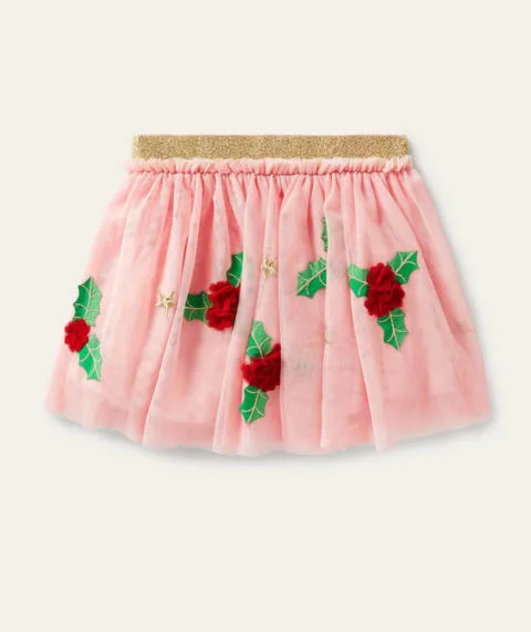 NWT Mini Boden Appliqué Tulle Skirt