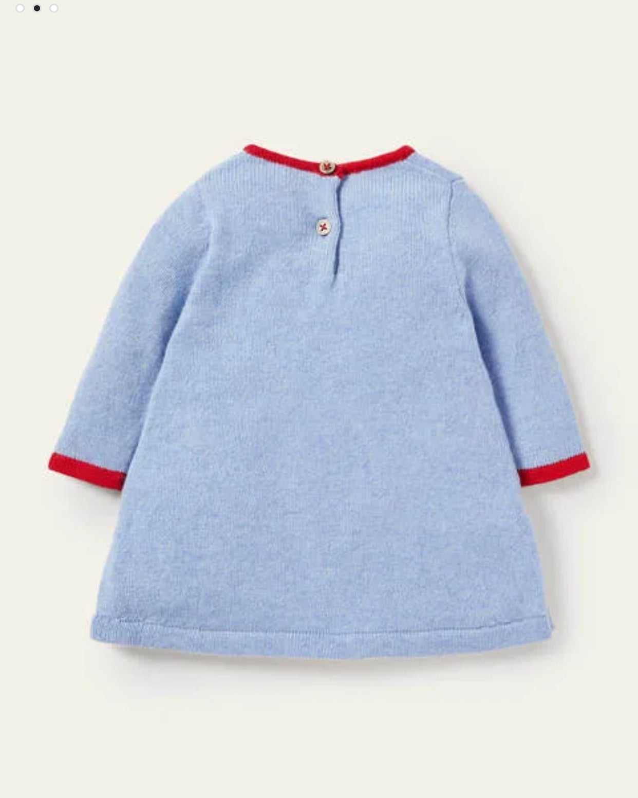 NWT Mini Boden Festive Knitted Dress
