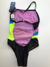 Load image into Gallery viewer, NWT Speedo Radiating Splice Onepiece  Training Swimsuit
