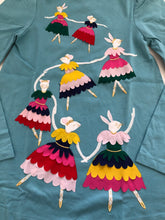 Load image into Gallery viewer, NWOT Mini Boden Bunny Ballerina Appliqué Dress
