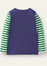 Load image into Gallery viewer, NWT Mini Boden Festive Appliqué Tee
