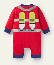 Load image into Gallery viewer, HTF NWOT Mini Boden Firefighter Romper
