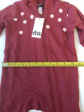 Load image into Gallery viewer, NWT Tea Collection My Deer Hooded Baby Romper
