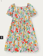 Load image into Gallery viewer, NWT Mini Boden Floral Smocked Dress
