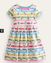 Load image into Gallery viewer, NWT Mini Boden Fun Jersey Dress 🐝
