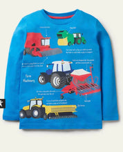 Load image into Gallery viewer, NWT Mini Boden Educational Tractor T-shirt
