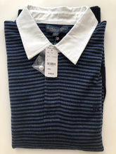 Load image into Gallery viewer, NWT Brooks Brothers 100% Merino Wool Stripe Polo Men&#39;s Sweater
