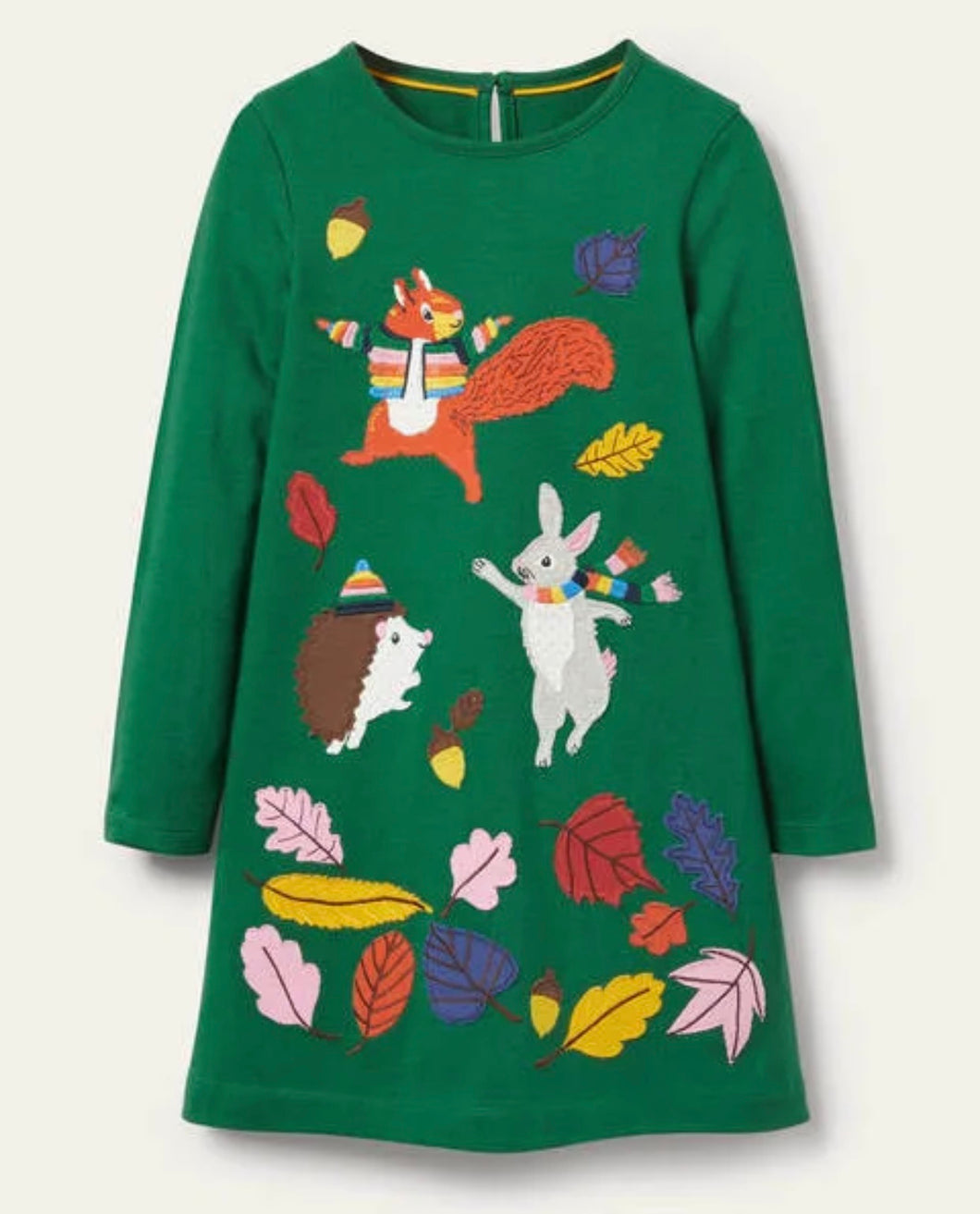 NWT Mini Boden Big Appliqu Jersey Dress Mini World Explorers NWT Mini Boden Big Appliqu Jersey Dress Mini World Explorers
