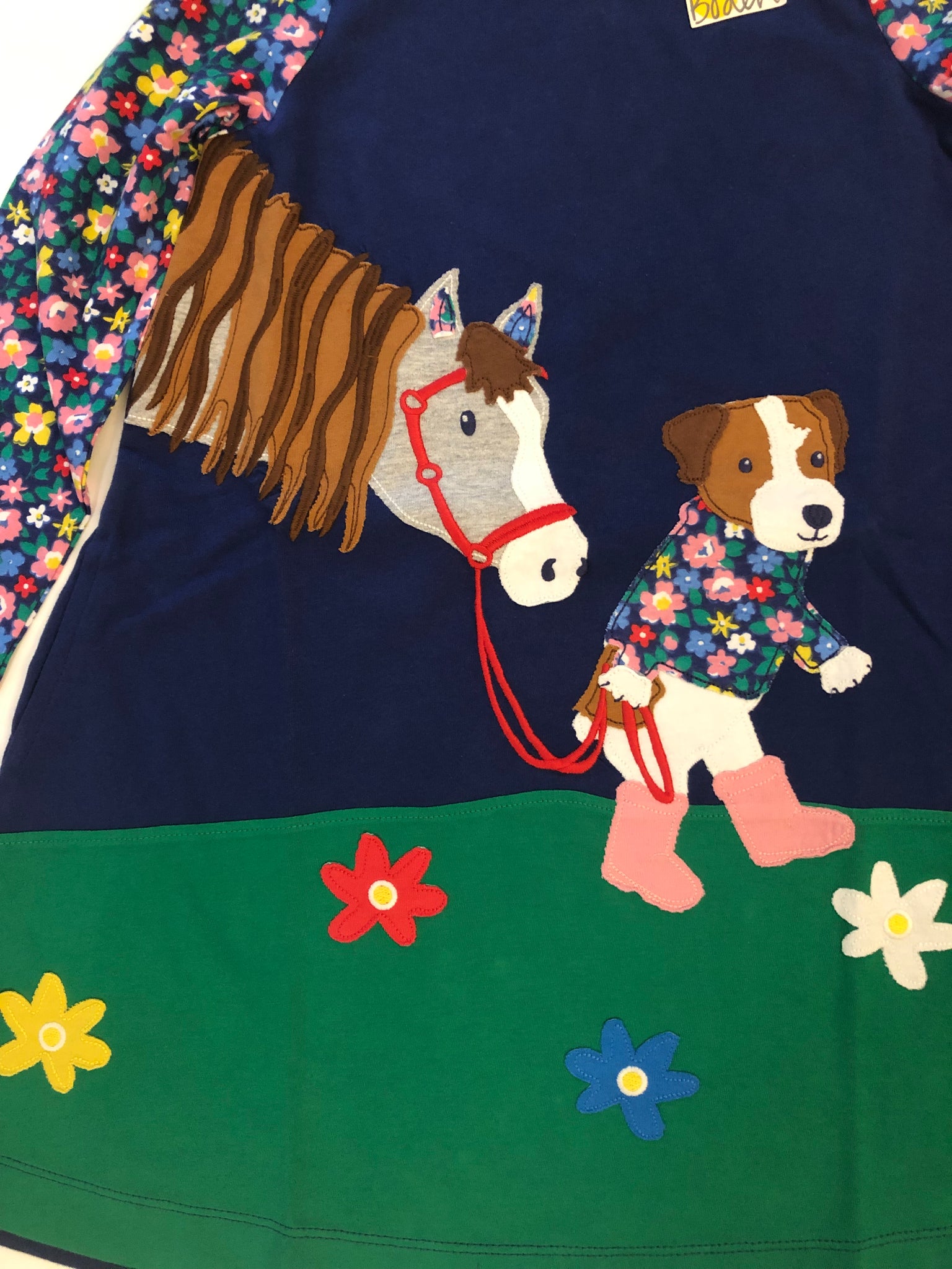 mini boden horse dress Mini Boden horse tunic dress