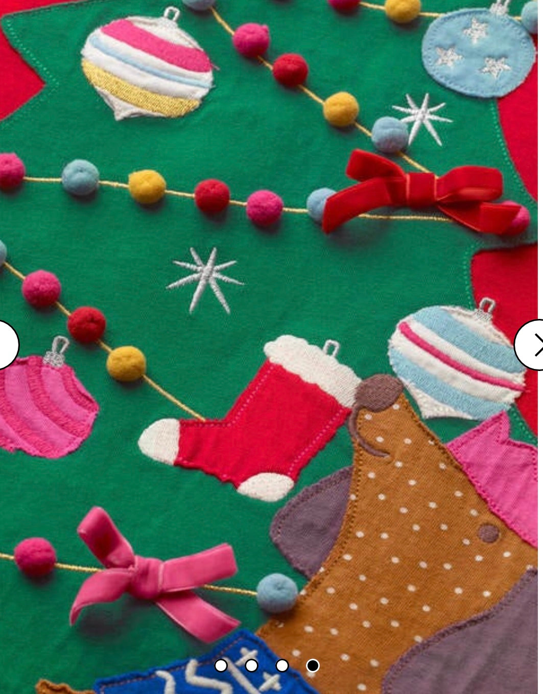mini boden advent calendar dress NWT Mini Boden Festive Advent Calendar Dress