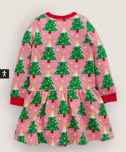 Load image into Gallery viewer, NWT Mini Boden Cosy Printed Sweatshirt Dress
