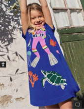 Load image into Gallery viewer, NWT Mini Boden Fun Big Appliqué Dress
