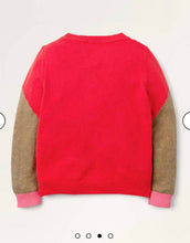 Load image into Gallery viewer, NWOT Mini Boden Cosy Festive Fun Cardigan(Rare)
