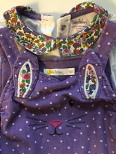 Load image into Gallery viewer, Pre owned Mini Boden Cord Bunny Dungaree Set
