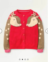 Load image into Gallery viewer, NWOT Mini Boden Cosy Festive Fun Cardigan(Rare)
