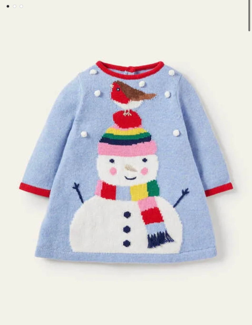 NWT Mini Boden Festive Knitted Dress Mini World Explorers NWT Mini Boden Festive Knitted Dress Mini World Explorers