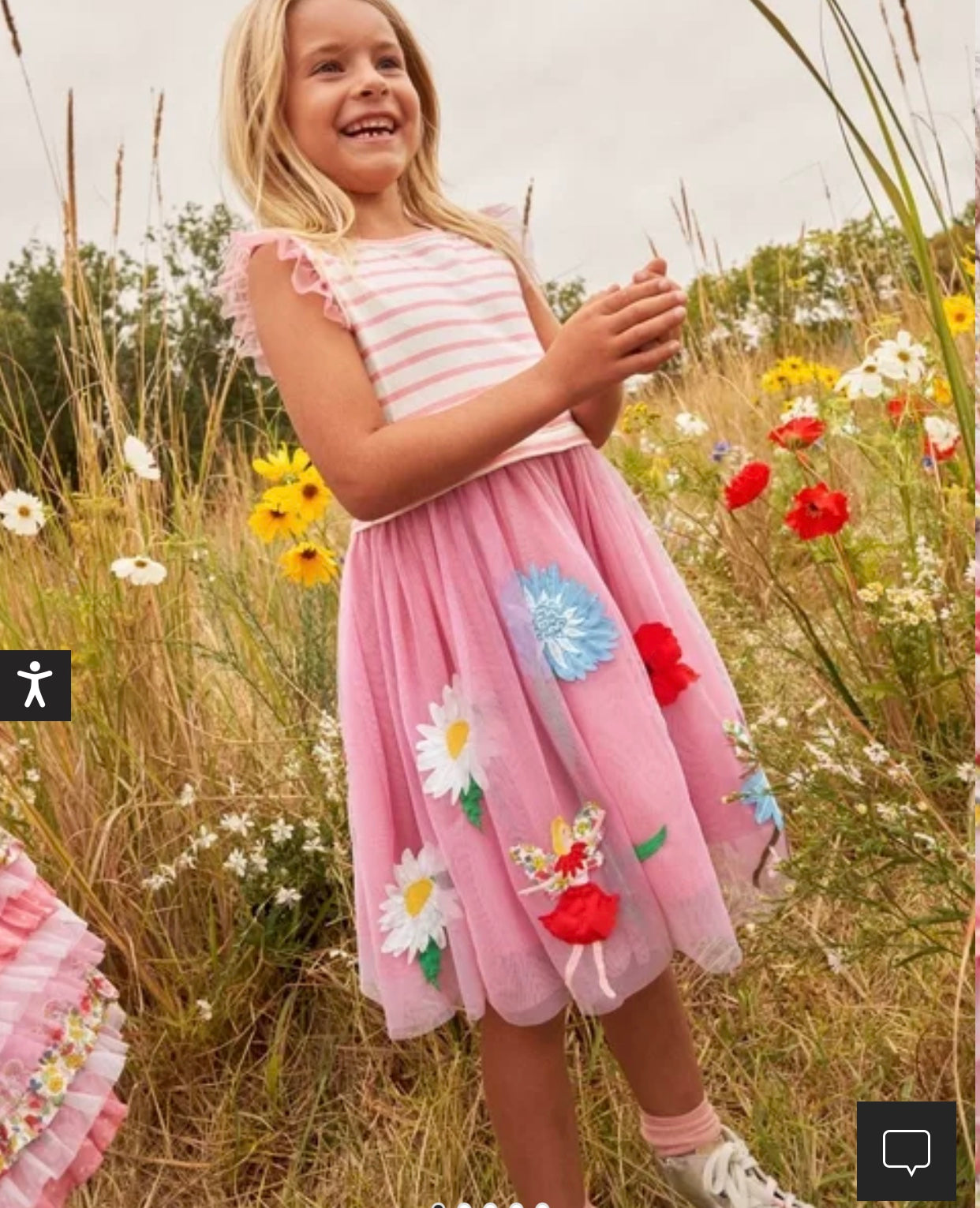 Girls Boden Pink Tulle Dress - Pink Girls Boden Pink Tulle Dress - Pink